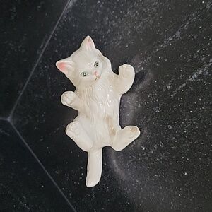 Vintage Lefton Persian kitten Figurine